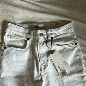 White Zara jeans NWT